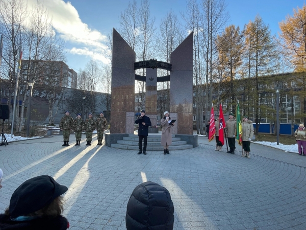 Акция памяти «Вспомним всех поименно», посвященная 79-й годовщине разгрома немецко-фашистских войск в Заполярье
